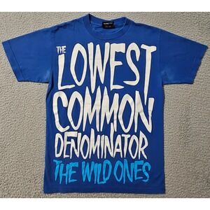 The Lowest Common Denominator The Wild One Mens Graphic T S/S Blue Small TShirt